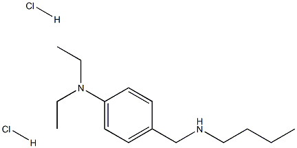 4-[(butylamino)methyl]-N,N-diethylaniline dihydrochloride Structure