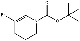 TERT-BUTYL 5-BROMO-1,2,3,4-TETRAHYDROPYRIDINE-1-CARBOXYLATE Struktur