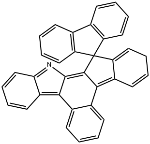 13H-spiro[benzo[c]indeno[2,1-a]carbazole-14,9'-fluorene] Structure