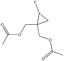 (2-Fluorocyclopropane-1,1-diyl)bis(methylene) diacetate|