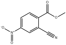 METHYL 2-CYANO-4-NITROBENZOATE Struktur