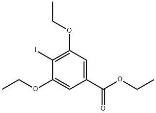 BENZOIC ACID,3,5-DIETHOXY-4-IODO,ETHYL ESTER 结构式