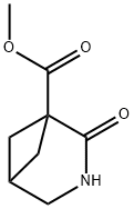 METHYL 2-OXO-3-AZABICYCLO[3.1.1]HEPTANE-1-CARBOXYLATE Structure