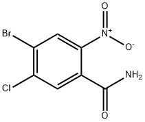 4-bromo-5-chloro-2-nitrobenzamide Structure