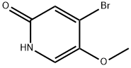 4-bromo-5-methoxypyridin-2(1H)-one 化学構造式