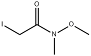 2-iodo-N-methoxy-N-methylacetamide Structure