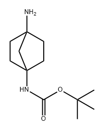 tert-butyl N-{4-aminobicyclo[2.2.1]heptan-1-yl}carbamate,1630907-27-5,结构式