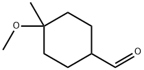 4-METHOXY-4-METHYLCYCLOHEXANE-1-CARBALDEHYDE 结构式