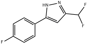 3-(difluoromethyl)-5-(4-fluorophenyl)-1H-pyrazole|1638664-70-6