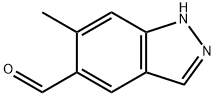 6-methyl-1H-indazole-5-carbaldehyde,1638771-81-9,结构式