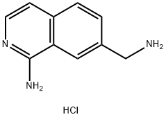 7-(AMINOMETHYL)ISOQUINOLIN-1-AMINE HCL|7-(氨基甲基)异喹啉-1-胺盐酸