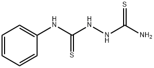 N-phenyl-1,2-hydrazinedicarbothioamide 结构式