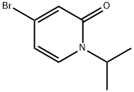 4-溴-1-异丙基吡啶-2(1H)-酮,1646570-98-0,结构式