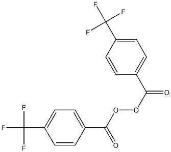 Peroxide, bis[4-(trifluoromethyl)benzoyl] 结构式