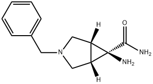 (1R,5S,6s)-6-amino-3-benzyl-3-azabicyclo[3.1.0]hexane-6-carboxamide|