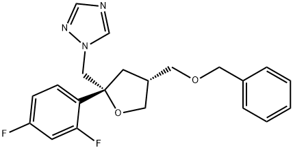 165115-83-3 1-(((2R,4R)-4-((苄氧基)甲基)-2-(2,4-二氟苯基)四氢呋喃-2-基)甲基)-1H-1,2,4-三唑