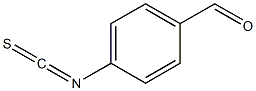 Benzaldehyde, 4-isothiocyanato- Structure