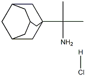 2-(金刚烷-1-基)丙-2-胺盐酸盐,1660-17-9,结构式