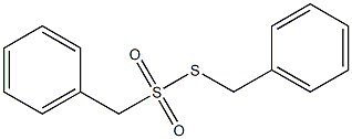 Benzenemethanesulfonothioicacid, S-(phenylmethyl) ester Struktur