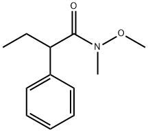 N-METHOXY-N-METHYL-2-PHENYLBUTANAMIDE 化学構造式