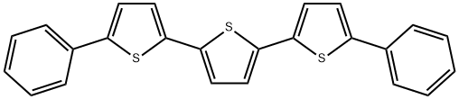 2,2':5',2''-Terthiophene, 5,5''-diphenyl- Struktur