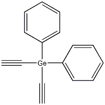 Germane,diethynyldiphenyl-,1675-59-8,结构式