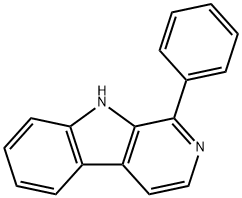 1-phenyl-9H-pyrido[3,4-b]indole Structure