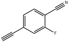 4-ethynyl-2-fluorobenzonitrile,167858-57-3,结构式