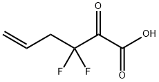 3,3-DIFLUORO-2-OXOHEX-5-ENOIC ACID Structure