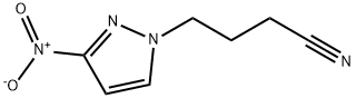 4-(3-nitro-1H-pyrazol-1-yl)butanenitrile 结构式