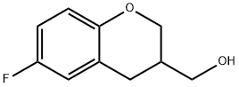 (6-FLUOROCHROMAN-3-YL)METHANOL Structure