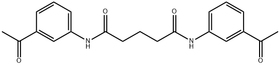 169765-31-5 N,N'-bis(3-acetylphenyl)pentanediamide