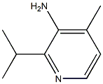 2-isopropyl-4-methylpyridin-3-amine 化学構造式