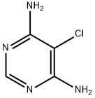 5-chloropyrimidine-4,6-diamine Struktur