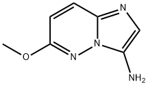 6-Methoxyimidazo[1,2-b]pyridazin-3-amine Struktur