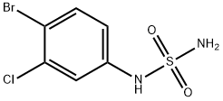 N-(4-BROMO-3-CHLOROPHENYL)AMINOSULFONAMIDE Struktur