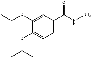 3-Ethoxy-4-isopropoxy-benzoic acid hydrazide Struktur