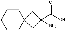 2-Amino-spiro[3.5]nonane-2-carboxylic acid Struktur