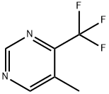 5-Methyl-4-trifluoromethyl-pyrimidine Struktur