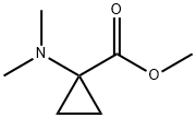 1-Dimethylamino-cyclopropanecarboxylic acid methyl ester Structure