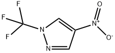 4-Nitro-1-trifluoromethyl-1H-pyrazole 结构式