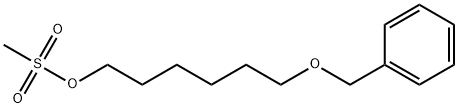 6-(苄氧基)己基甲磺酸酯,170656-31-2,结构式