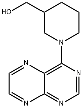 (1-Pteridin-4-yl-piperidin-3-yl)-methanol Structure