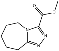 Methyl 6,7,8,9-tetrahydro-5H-[1,2,4]triazolo[4,3-a]azepine-3-carboxylate 结构式