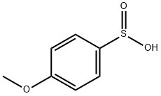 4-methoxybenzene-1-sulfinic acid,1709-60-0,结构式