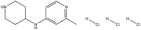 2-メチル-N-(ピペリジン-4-イル)ピリジン-4-アミン 三塩酸塩 price.