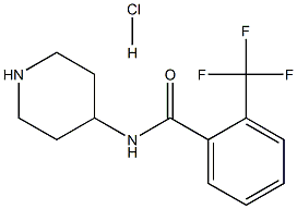 N-(Piperidin-4-yl)-2-(trifluoromethyl)benzamide hydrochloride|1713163-21-3