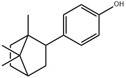 Phenol,4-(1,7,7-trimethylbicyclo[2.2.1]hept-2-yl)- Structure