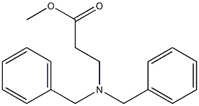 methyl 3-(N,N-dibenzylamino)propionate Struktur