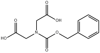 Glycine, N-(carboxymethyl)-N-[(phenylmethoxy)carbonyl]- Structure
